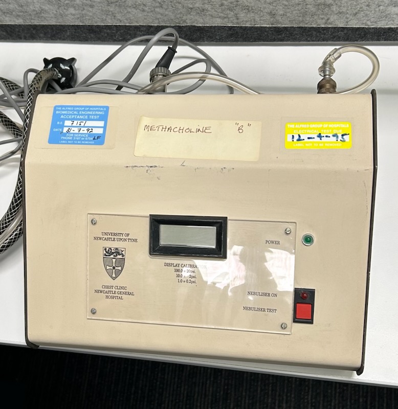 Old asthma nebulizer