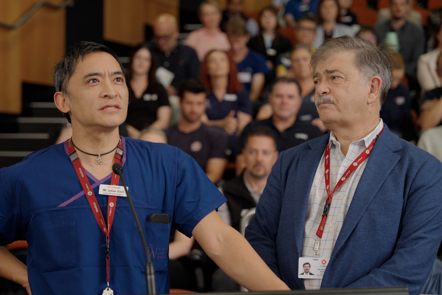 Dr Julian Gooi (left) and Dr Andrew Spencer (right)