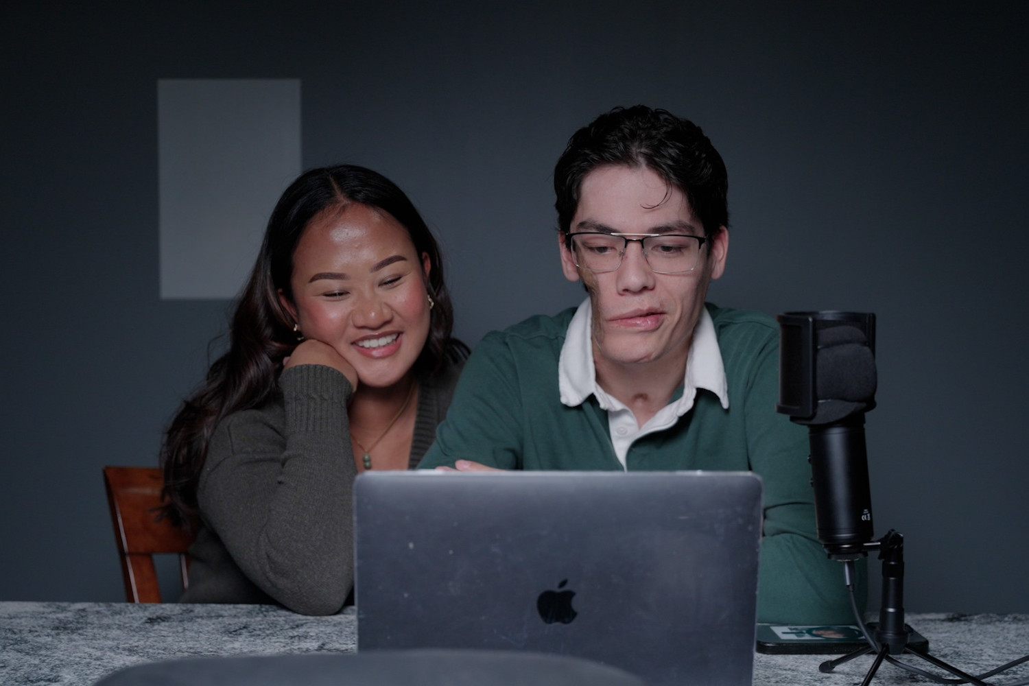 Travis and Jasmine - end of video call
