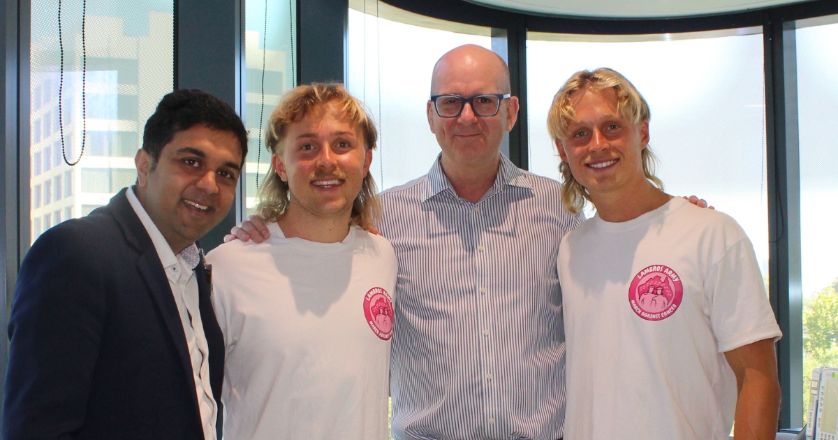 Lambros taking it one step, of tens of thousands, at a time