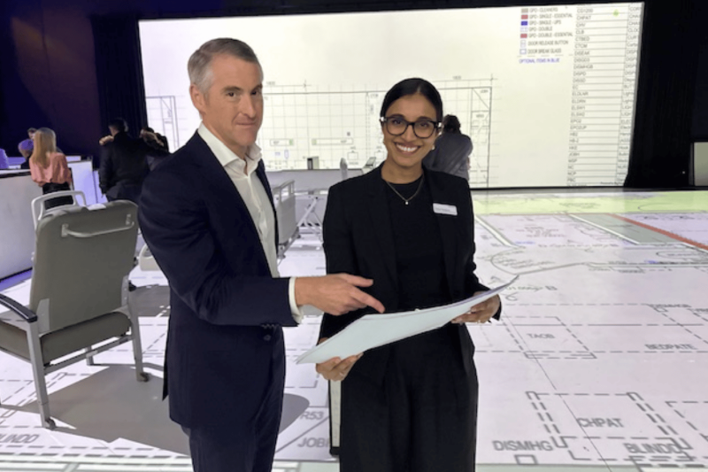 Adam Horsburgh and Archana