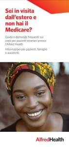 Overseas patient brochure - Italian