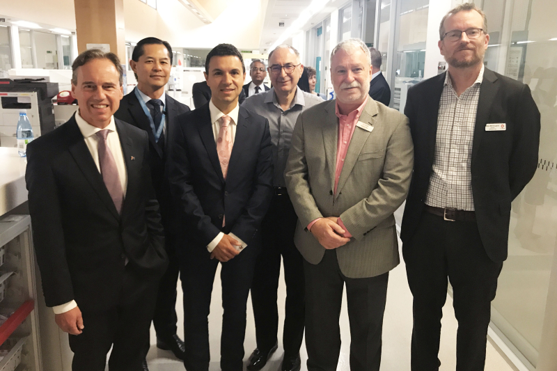 Minister Hunt launches TBI mission in ICU