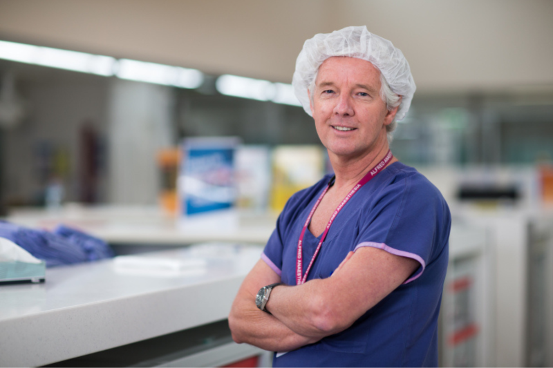 Distinguished Professor Paul Myles, Director of Research in the Department of Anaesthesiology and Perioperative Medicine at The Alfred