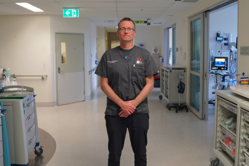 Director of ICU, Steve McGloughlin