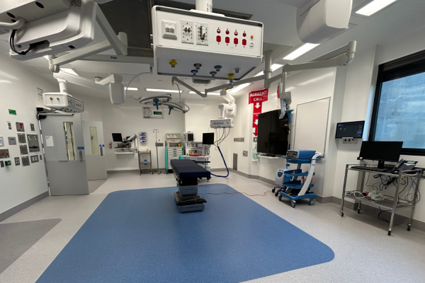 Operating Room 8 (OR8), the latest addition to The Alfred