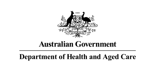 Department of Health and Aged Care logo