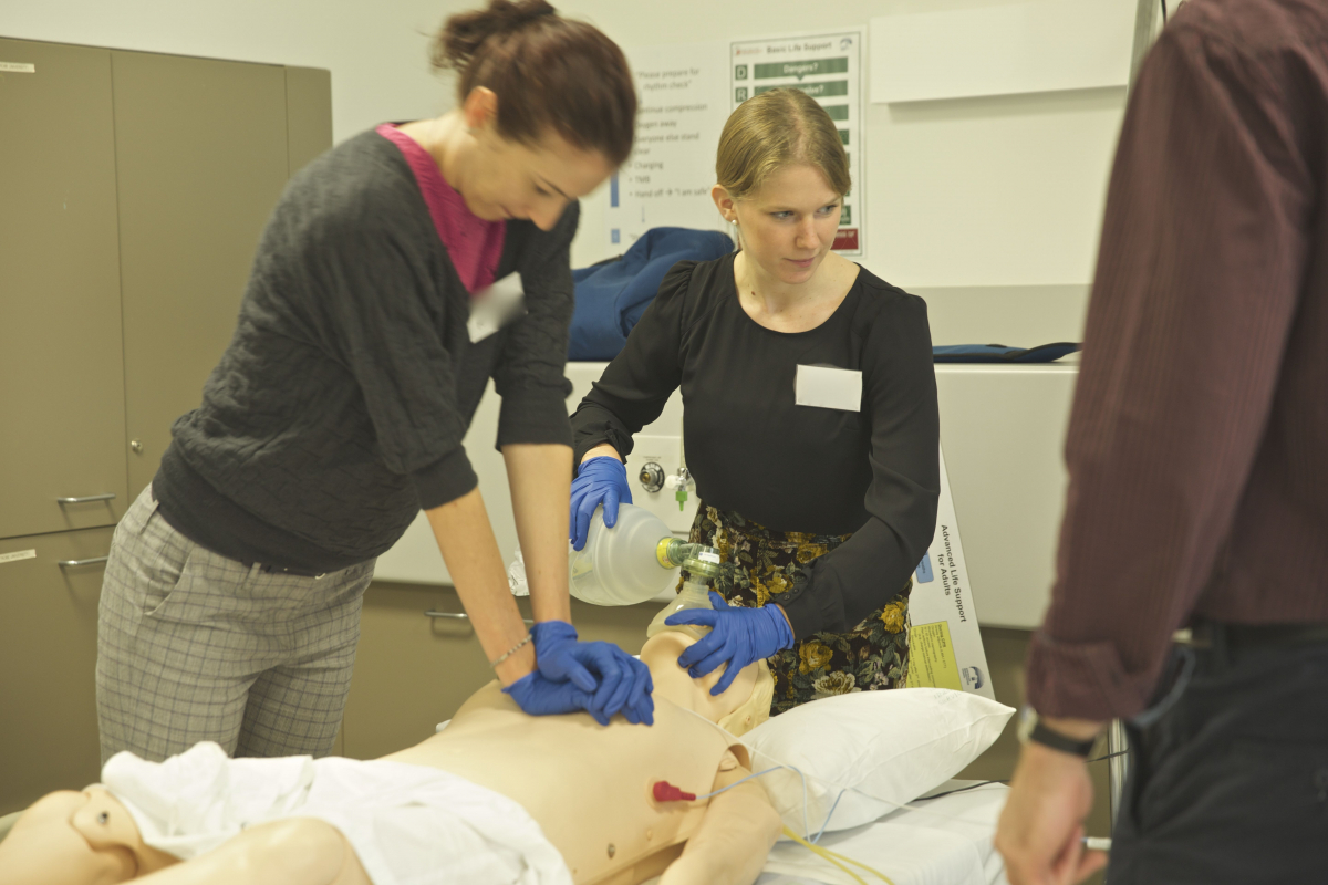 Resuscitation simulation Resuscitation mannequin