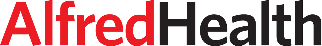 Alfred Health hospital logo